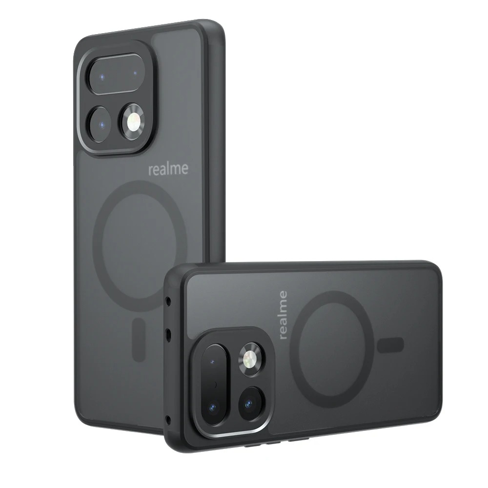 Matte Hard Pc Back Case - Realme 16 Pro Plus 무선 충전용