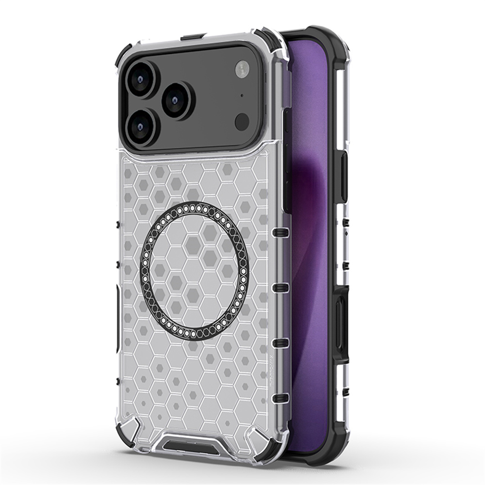 Clear Shockproof Bumper Case - 아이폰 17, 18, 16, 15, 14,