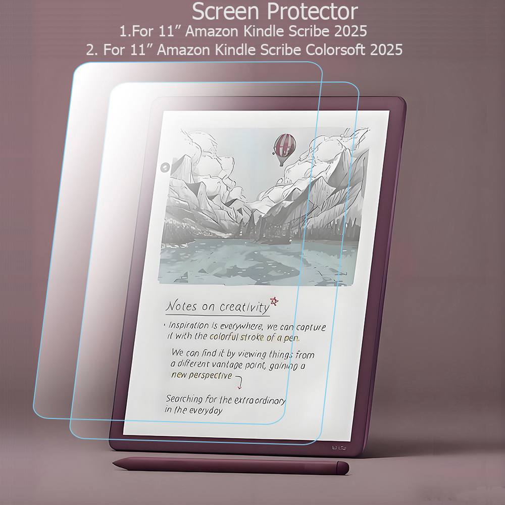 Matte Anti Glare Screen Protector - 11인치 아마존 킨들 스크라이블 컬러소프트 2025용
