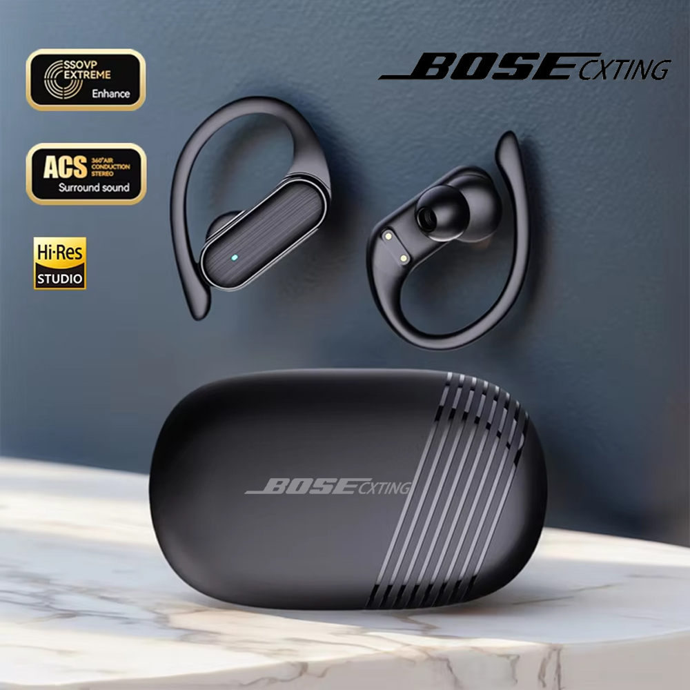 Earphones - BOSECXTING A520 무선 비즈니스 헤드폰, 이어훅형,