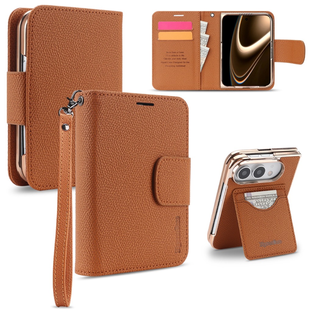 Leather Wallet Card Holder Phone Cover - 아이폰용 2-in-1 분리형 지갑형 휴대폰 케이스,