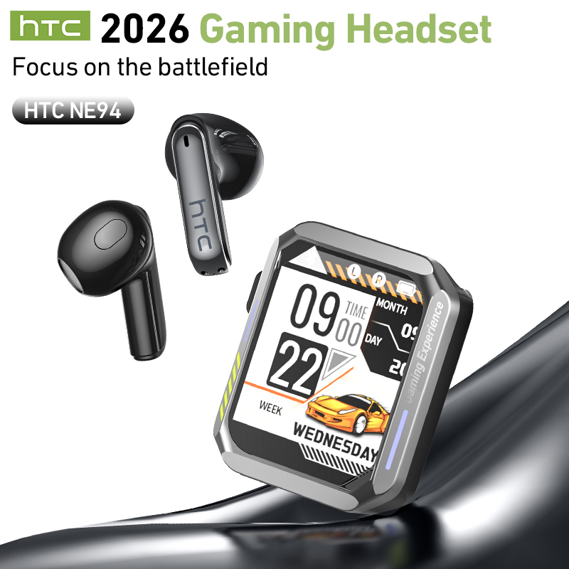 HTC NE94 게이밍 TWS 이어폰: 마이크 내장,  - Earphones 리뷰 및 가격