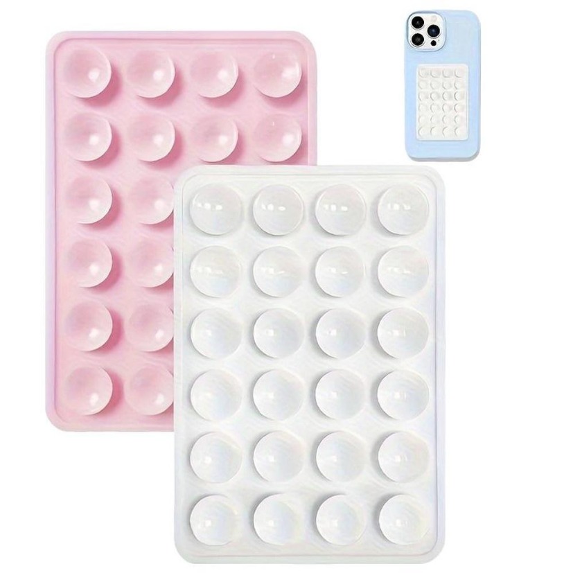 다기능 흡착식 벽걸이 실리콘 흡착 폰 홀더 매트 사각형 - Phone Cases 리뷰 및 가격
